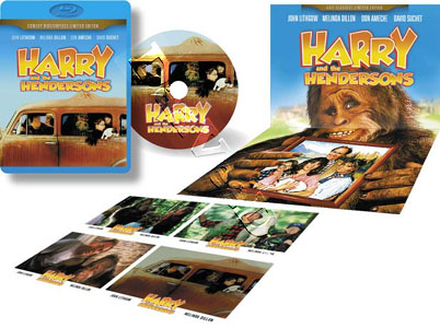 Harry and the Hendersons | Bigfoot and the Hendersons |Harry & the Hendersons  Blu-Ray